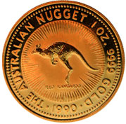 Goldmünze: Känguru Nuggets